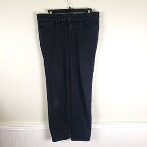 Men's Express Black Slim Denim Cotton Blend Jeans Size 32X30